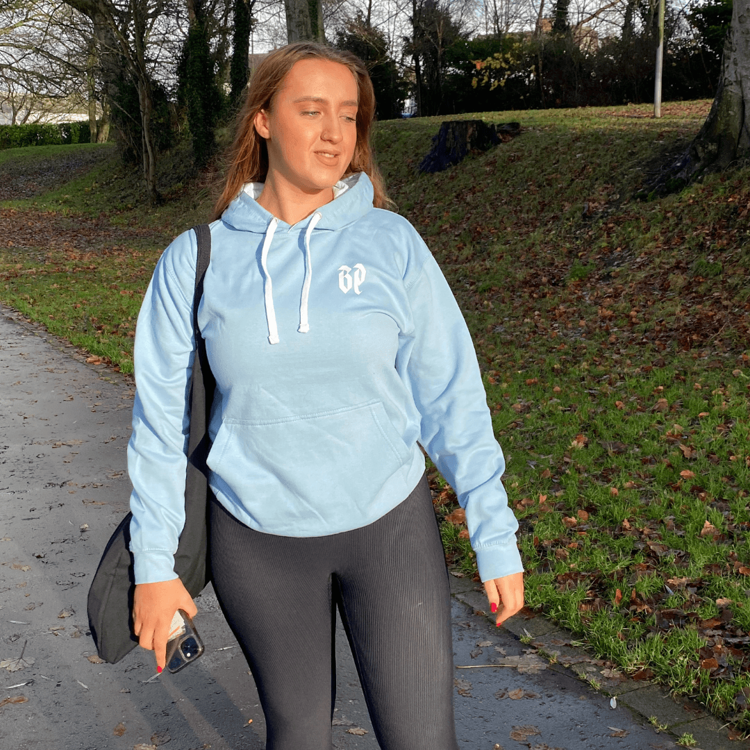 Redhead | Redhead 'Bitch On The Pitch' Hoody - Sky/White | 'Bitch On The Pitch' Hoody - Sky/White - Small | Total Hockey