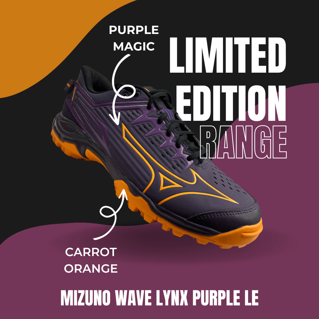 Mizuno | Mizuno Wave Lynx 2 Purple LE | Wave Lynx 2 Purple LE - EUR 36.5 | UK 4 | Total Hockey