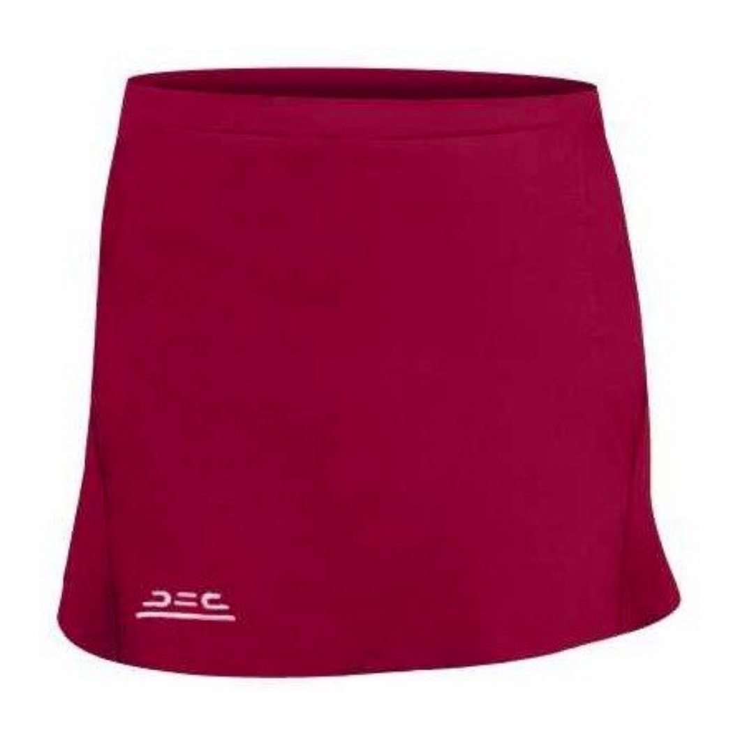 Maroon Metallic Skort main image 0