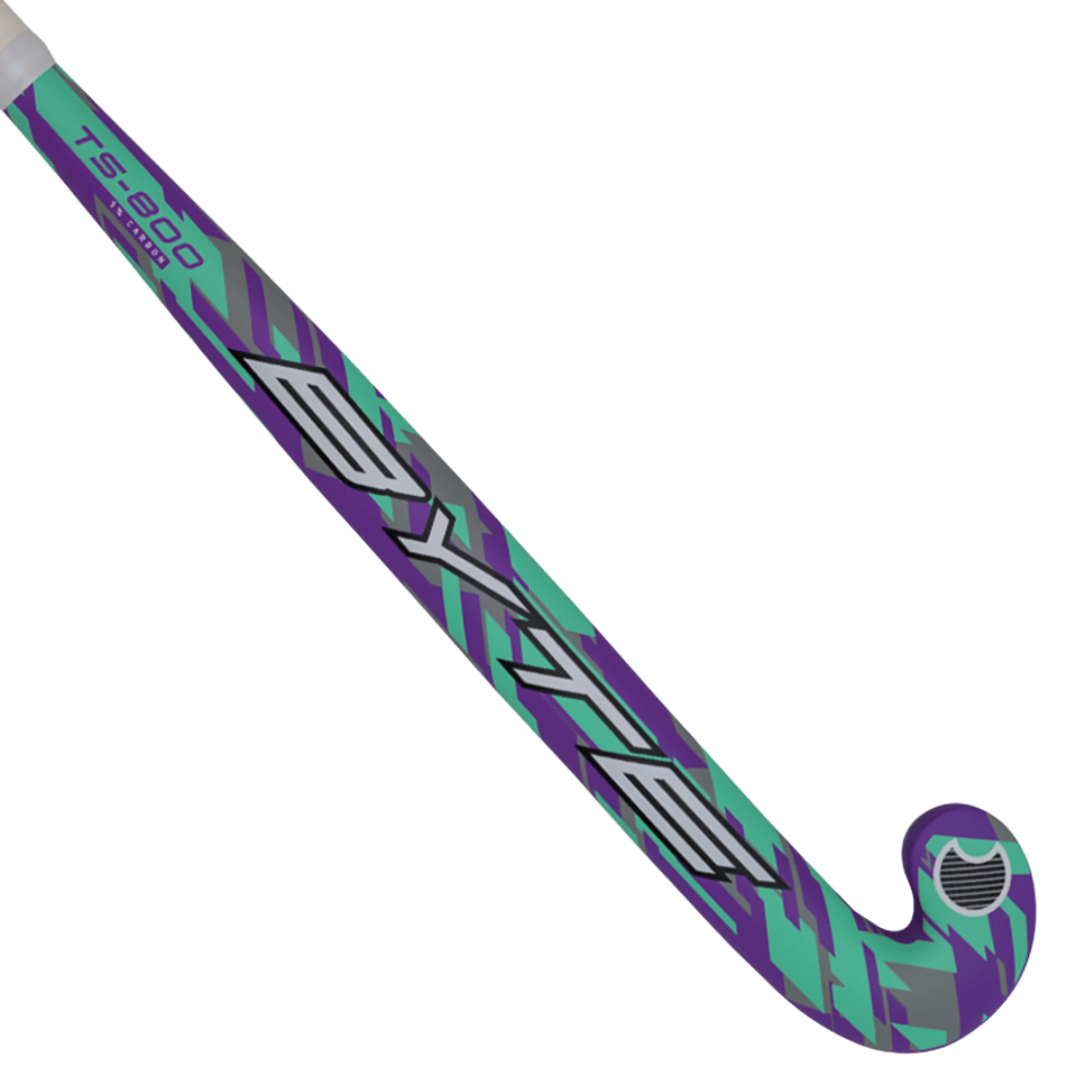 Byte | Byte TS 800 Purple/Teal Camo Jr | TS 800 Purple/Teal Camo Jr - 28" Light | Total Hockey