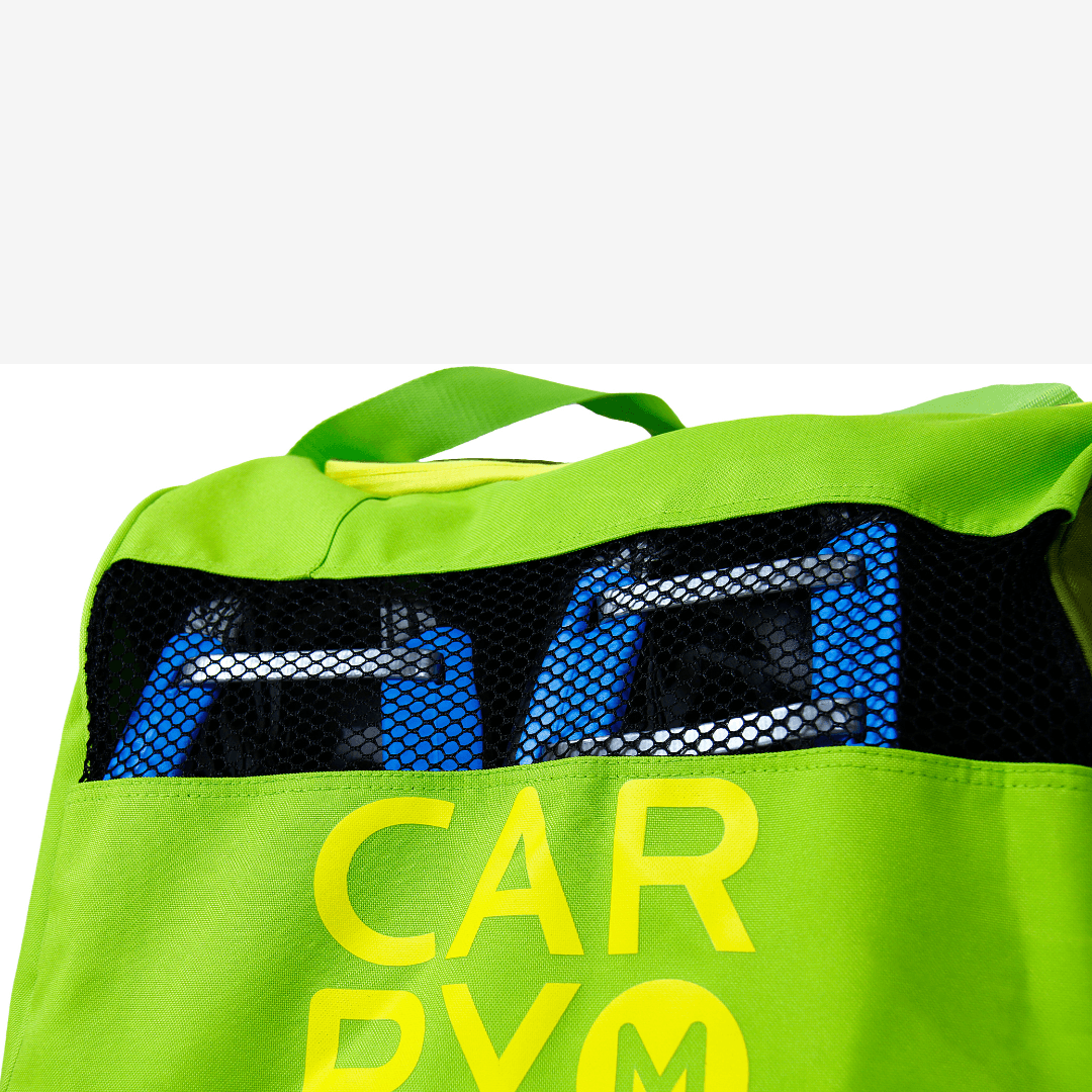 OBO | OBO Carry Bag Green/Lime | Carry Bag Green/Lime - Green/Lime / Small | Total Hockey