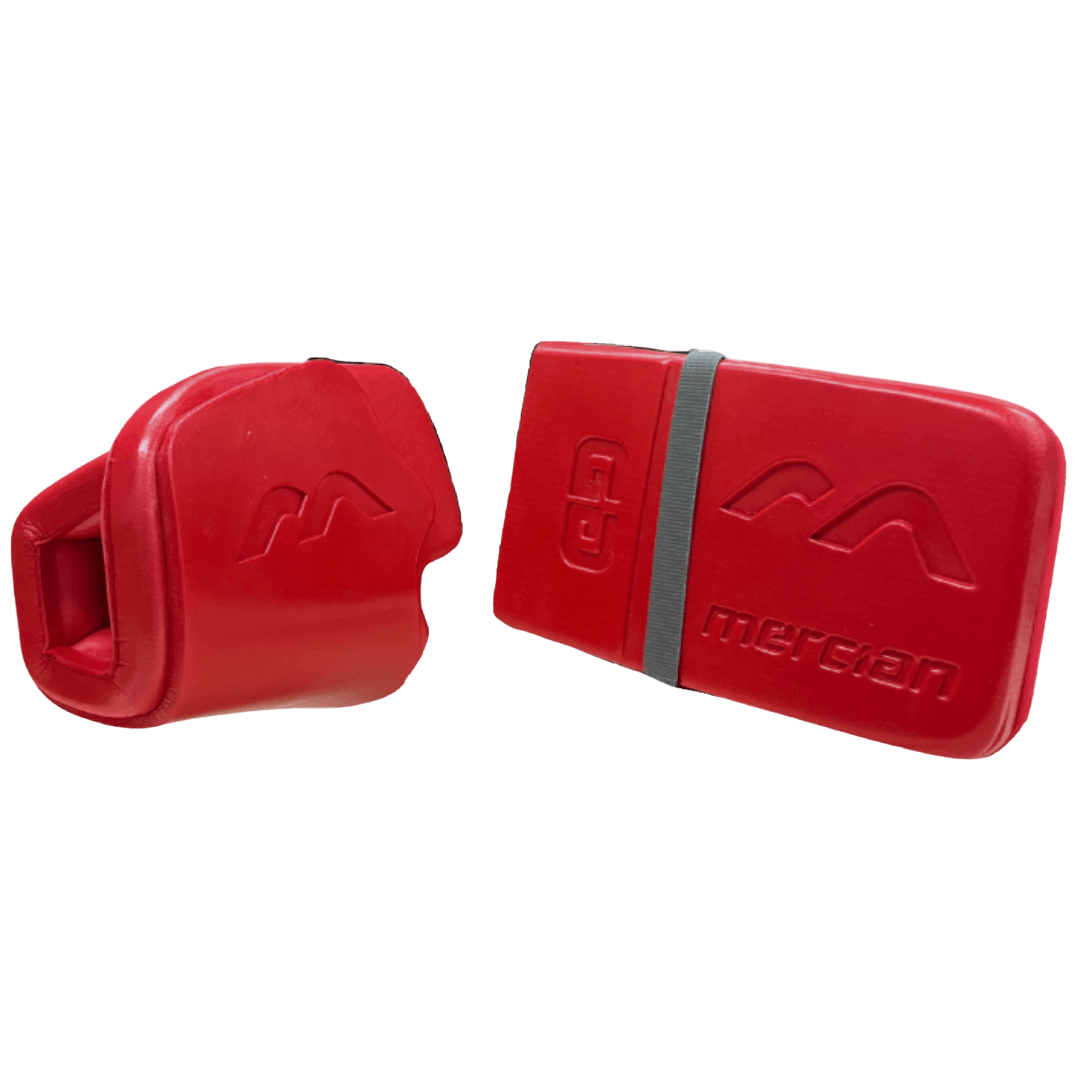 Mercian Hockey | Mercian Hockey Evolution PRO Deflectors | Evolution PRO Deflectors - Red / Pair | Total Hockey
