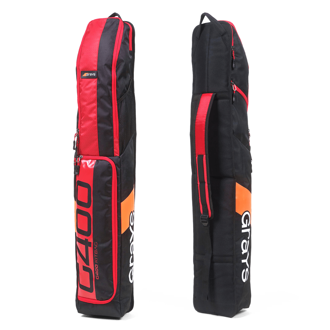 Grays | Grays G400 Kitbag | G400 Kitbag - Black/Red | Total Hockey