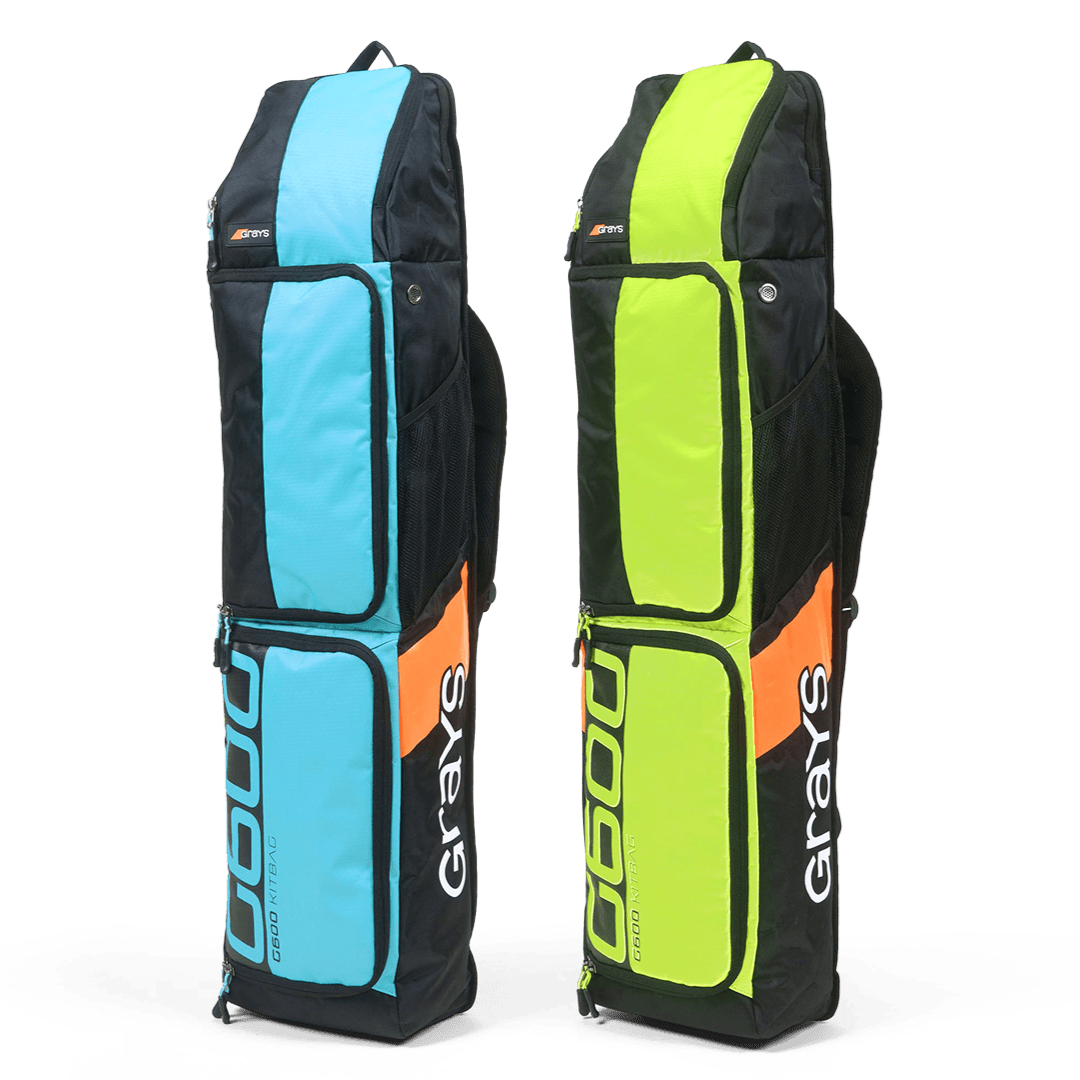 Grays | Grays G600 Kitbag | G600 Kitbag - Black/Aqua | Total Hockey