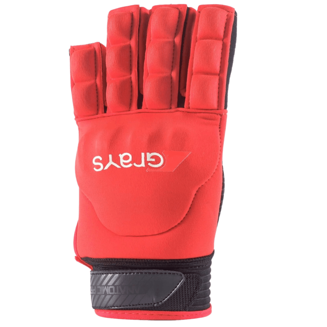 Grays | Grays Anatomic Pro Glove Right Hand | Anatomic Pro Glove Right Hand - Red / 2XSmall | Total Hockey