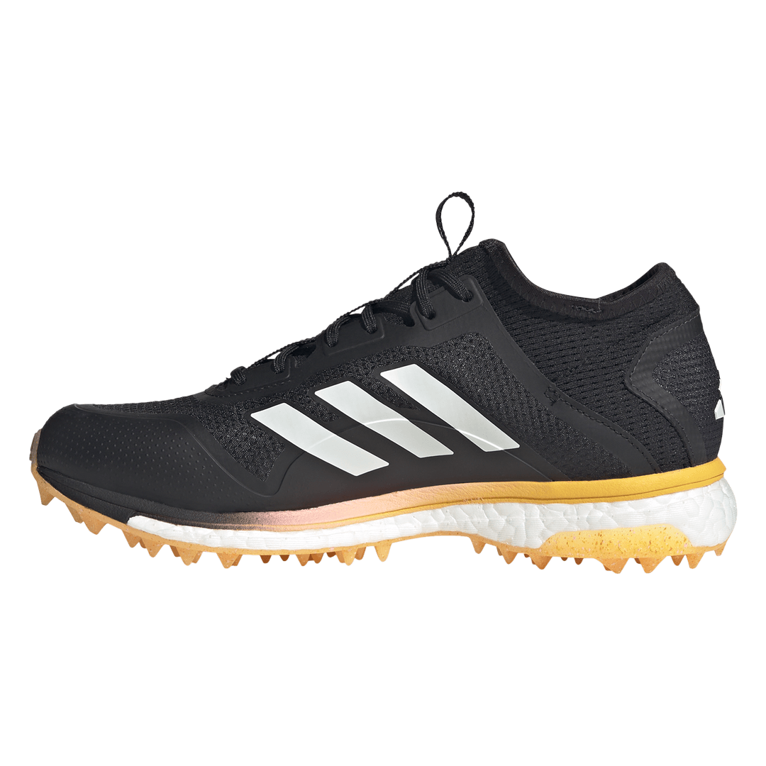 Adidas Hockey | Adidas Hockey Fabela X Empower Black (2024) | Fabela X Empower Black (2024) - EUR 36 | UK 3.5 | Total Hockey