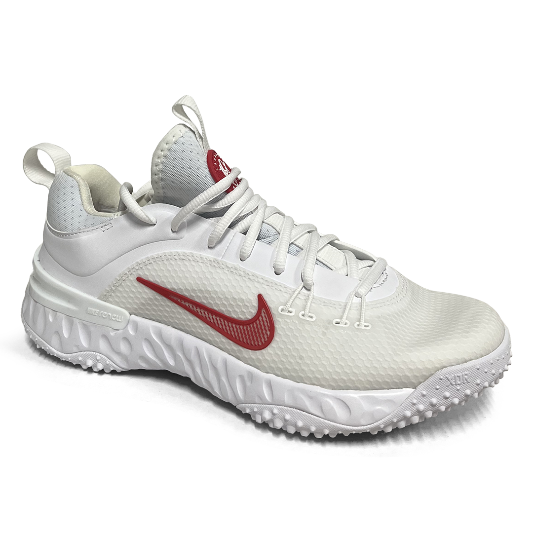 Nike ID カスタム　Huarache スパイク #9 赤白　27.5 新品 Nike Huarache 9 Elite Turf LAX White/University Red | Total-Hockey