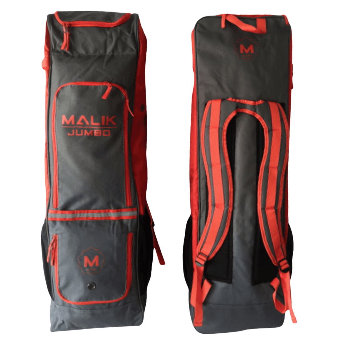 MALIK | MALIK Jumbo Stick Bag | Jumbo Stick Bag - Red | Total Hockey