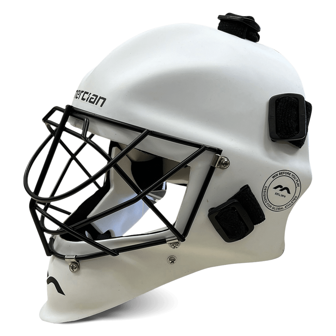 Mercian Hockey | Mercian Hockey Genesis Helmet Matt White | Genesis Helmet Matt White - Matt White / Junior | Total Hockey