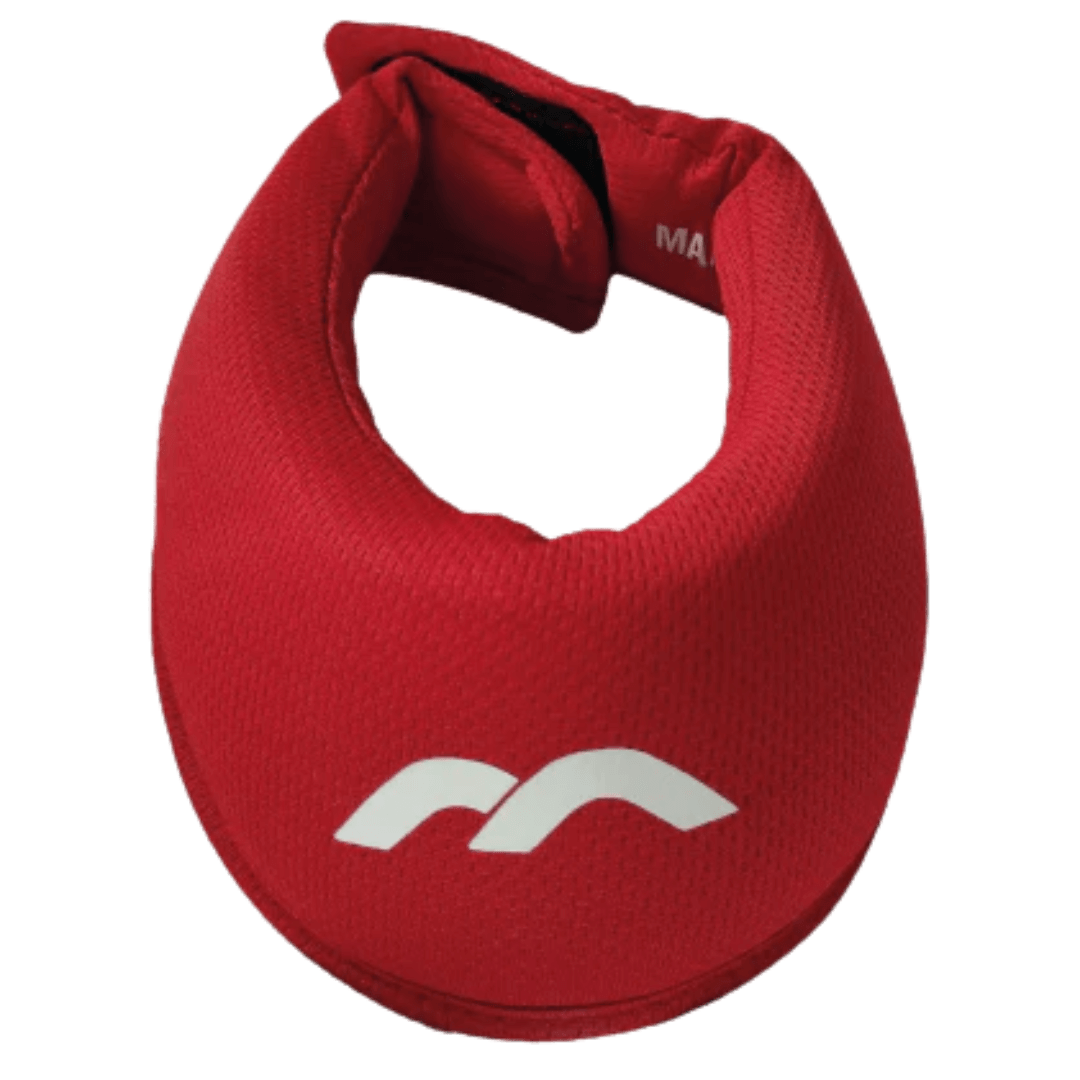 Mercian Hockey | Mercian Hockey Genesis Wrap-Around Throat Guard Red | Genesis Wrap-Around Throat Guard Red - Red / Junior | Total Hockey