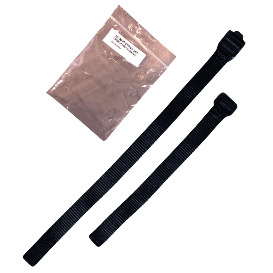 OBO | OBO ROBO/Cloud/Yahoo Right Hand Protector Strap SET | ROBO/Cloud/Yahoo Right Hand Protector Strap SET - Black | Total Hockey