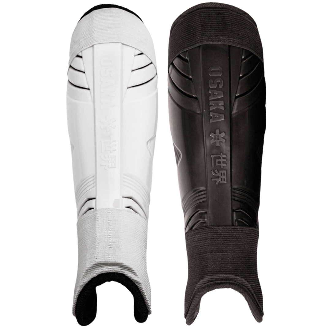 OSAKA Hockey | OSAKA Hockey Shinguard 2.0 | Shinguard 2.0 - Iconic Black / XSmall | Total Hockey
