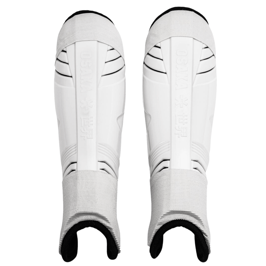 OSAKA Hockey | OSAKA Hockey Shinguard 2.0 | Shinguard 2.0 - White / XSmall | Total Hockey
