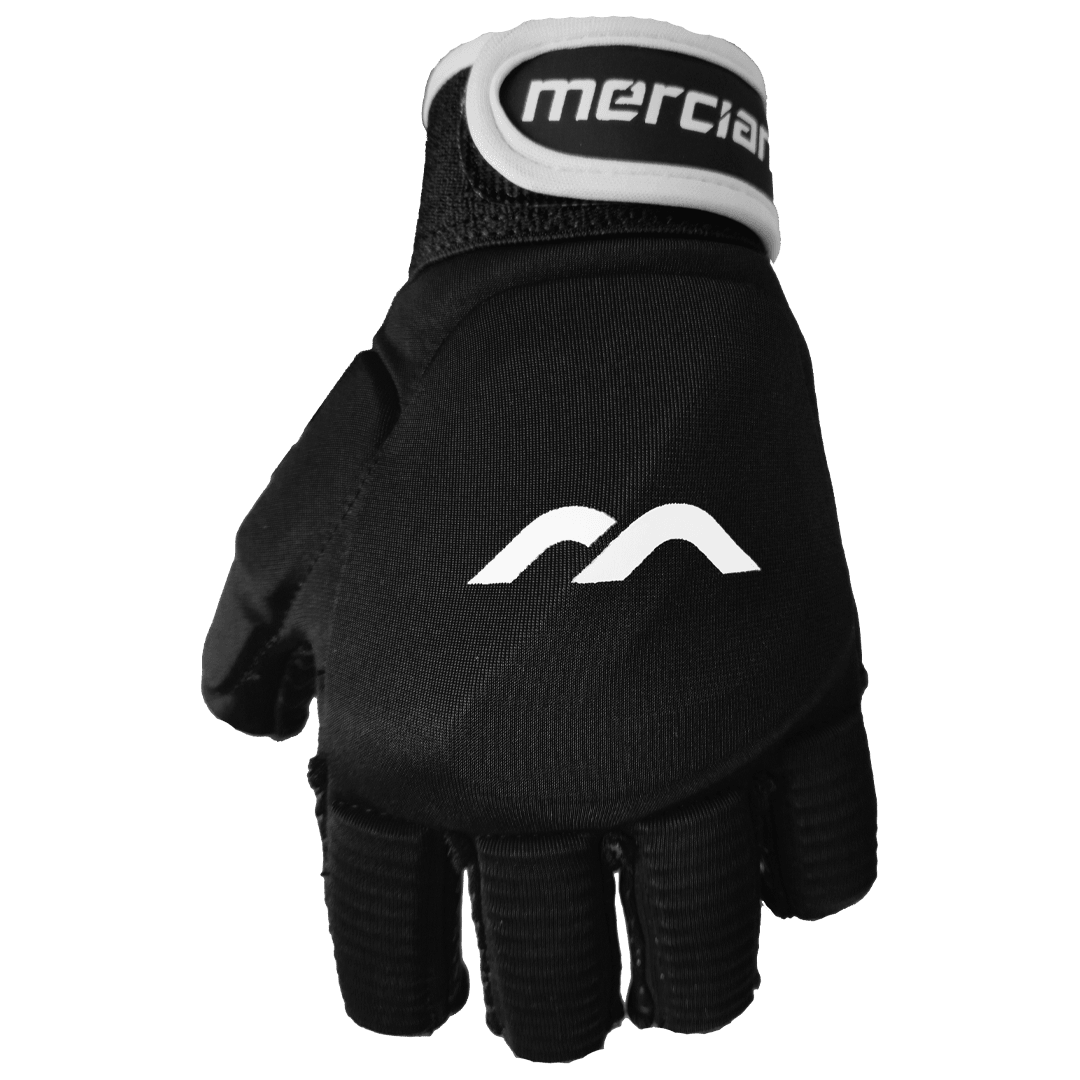 Mercian Hockey | Mercian Hockey Elite Player Glove Left Hand | Elite Player Glove Left Hand - Black / XSmall | Total Hockey