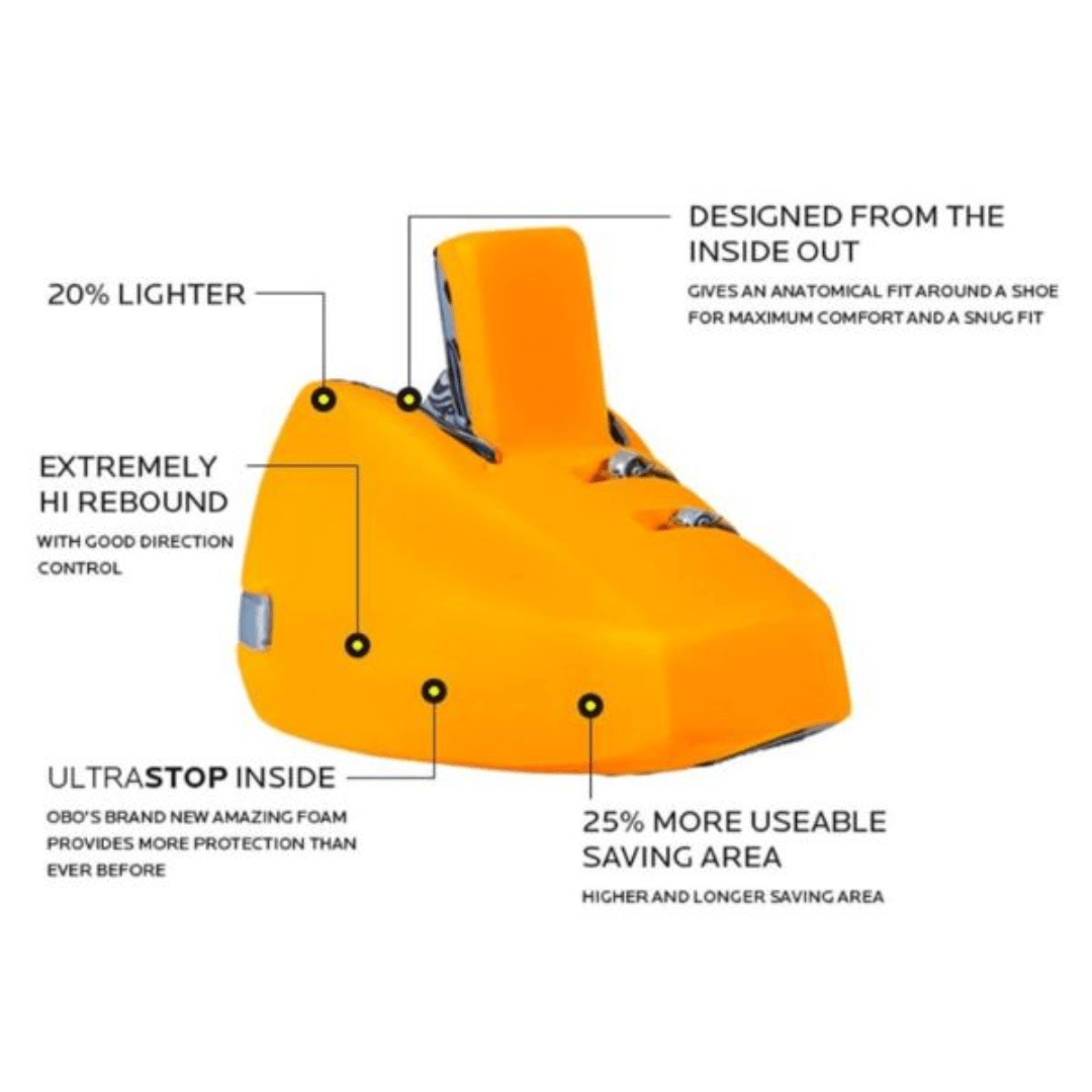 OBO | OBO ROBO PLUS Kicker Yellow | ROBO PLUS Kicker Yellow - Medium | Total Hockey