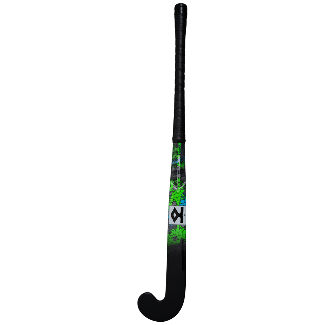 Shrey Hockey | Shrey Hockey Chroma 00 Fractal Camo Green/Blue (2025) | Chroma 00 Fractal Camo Green/Blue (2025) - 24" Light | Total Hockey