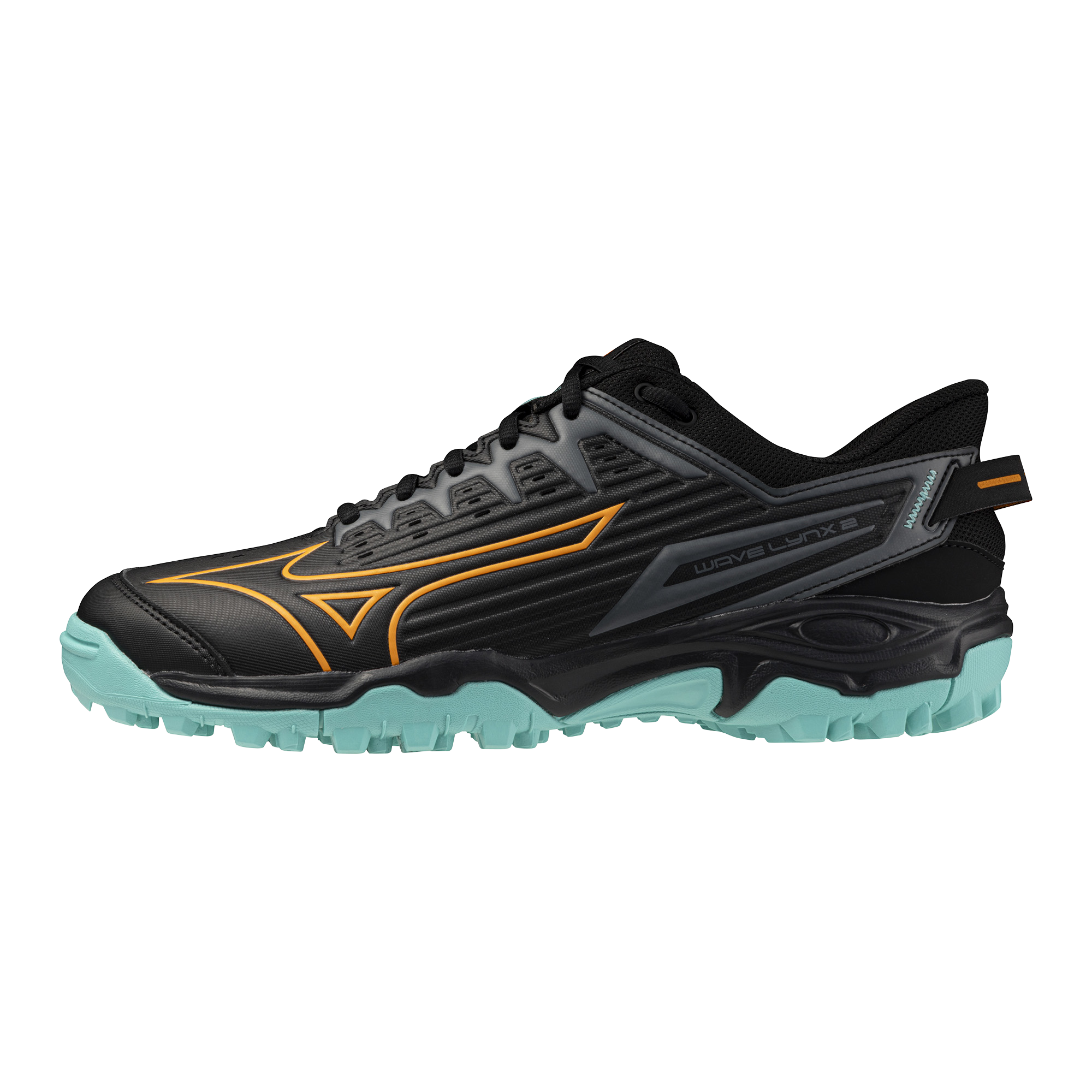 Mizuno | Mizuno Wave Lynx 2 Black (2025) | Wave Lynx 2 Black (2025) - EUR 36.5 | UK 4 | Total Hockey