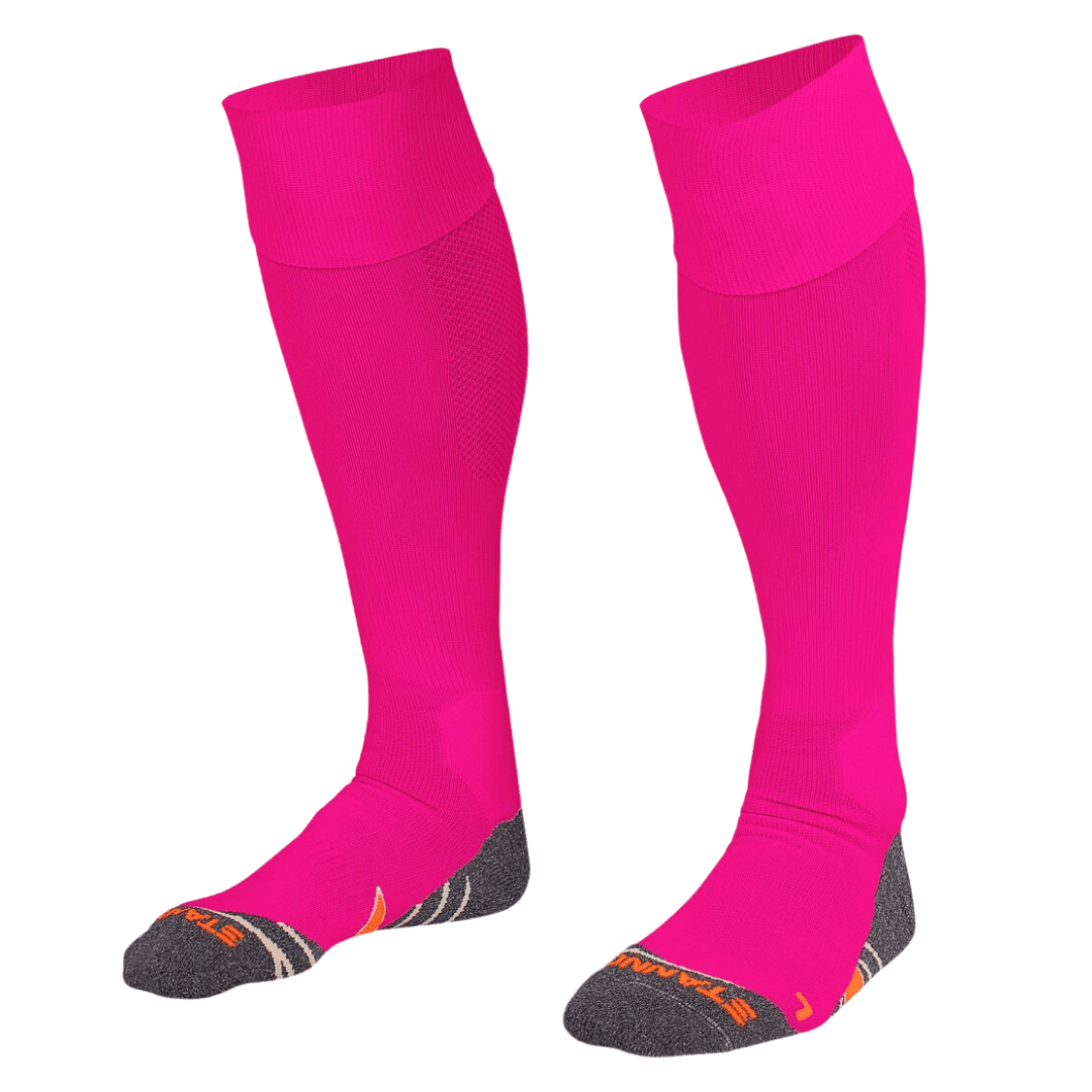Stanno Socks | Stanno Socks Uni Sock Neon Pink | Uni Sock Neon Pink - EUR 30-35 | UK 11.5-3 Jr | Total Hockey