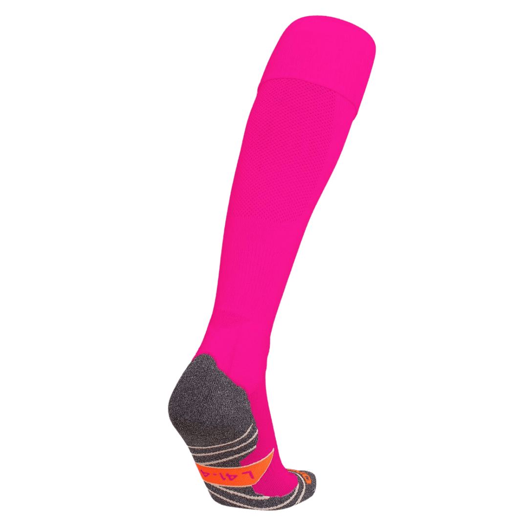 Stanno Socks | Stanno Socks Uni Sock Neon Pink | Uni Sock Neon Pink - EUR 30-35 | UK 11.5-3 Jr | Total Hockey