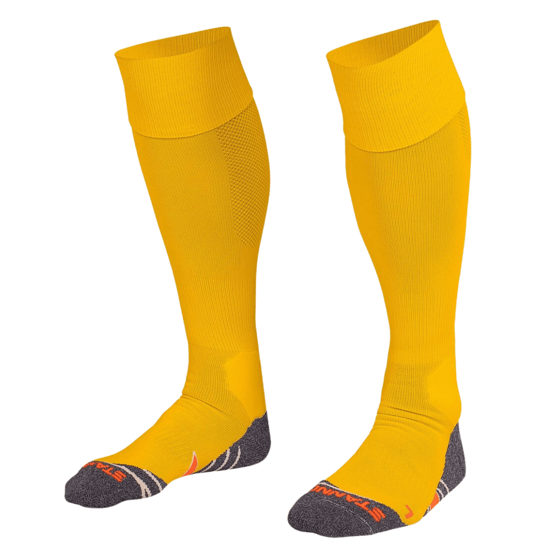 Stanno Socks | Stanno Socks Uni Sock Amber Yellow | Uni Sock Amber Yellow - EUR 30-35 | UK 11.5-3 Jr | Total Hockey