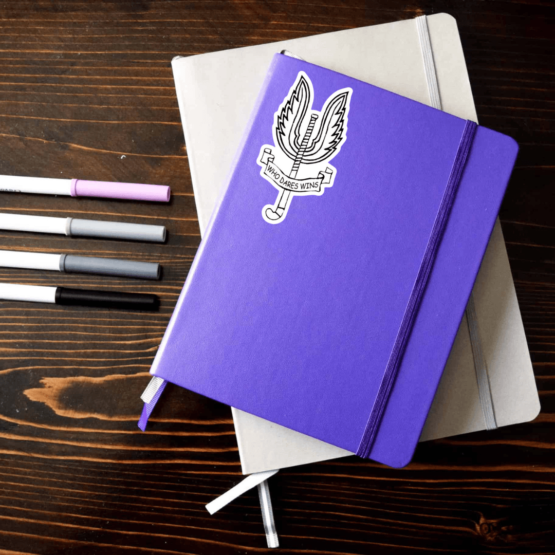 Redhead | Redhead 'Who Dares Wins' Sticker | 'Who Dares Wins' Sticker - Default Title | Total Hockey