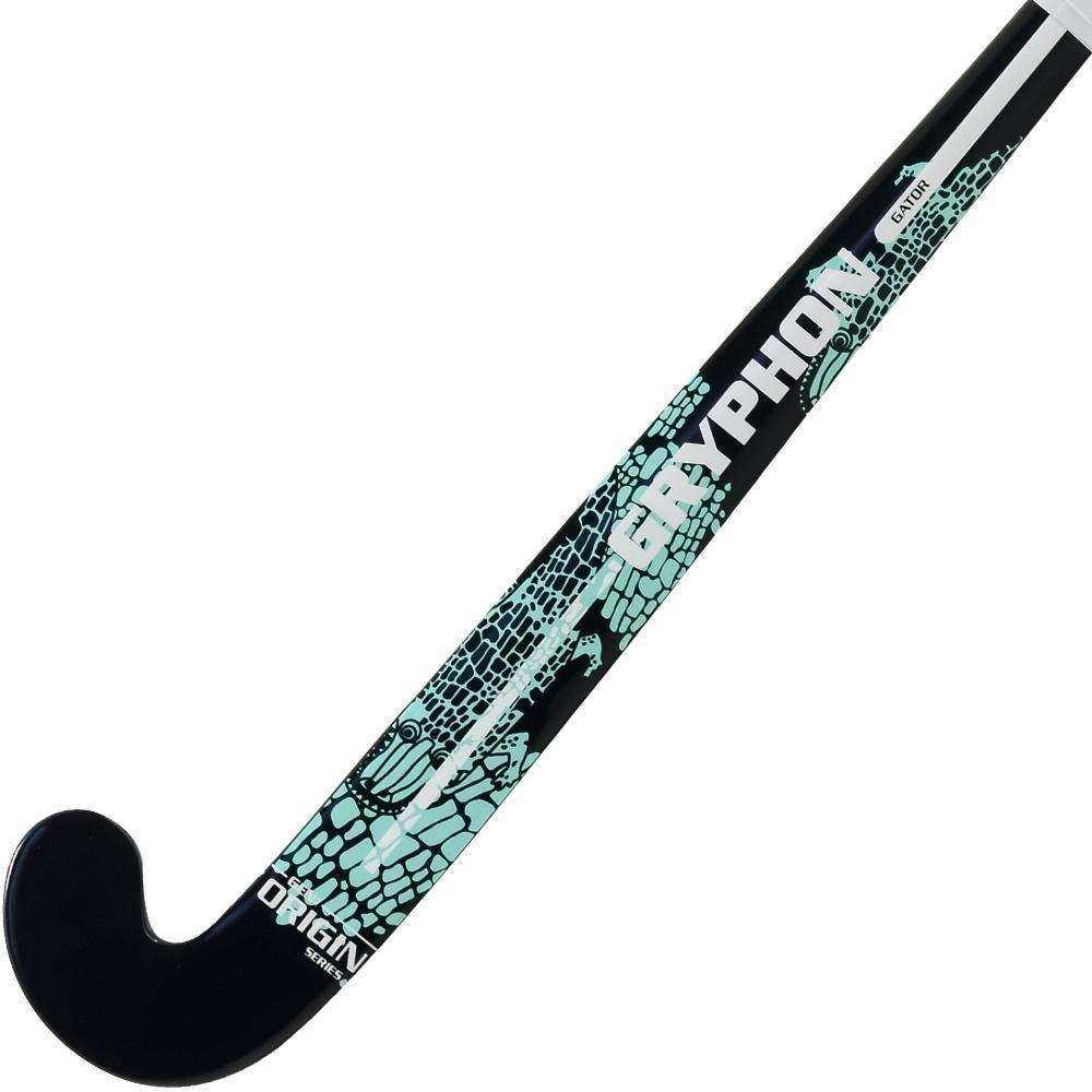 Gryphon Hockey | Gryphon Hockey Gator Black/Teal | Gator Black/Teal - 24" Light | Total Hockey
