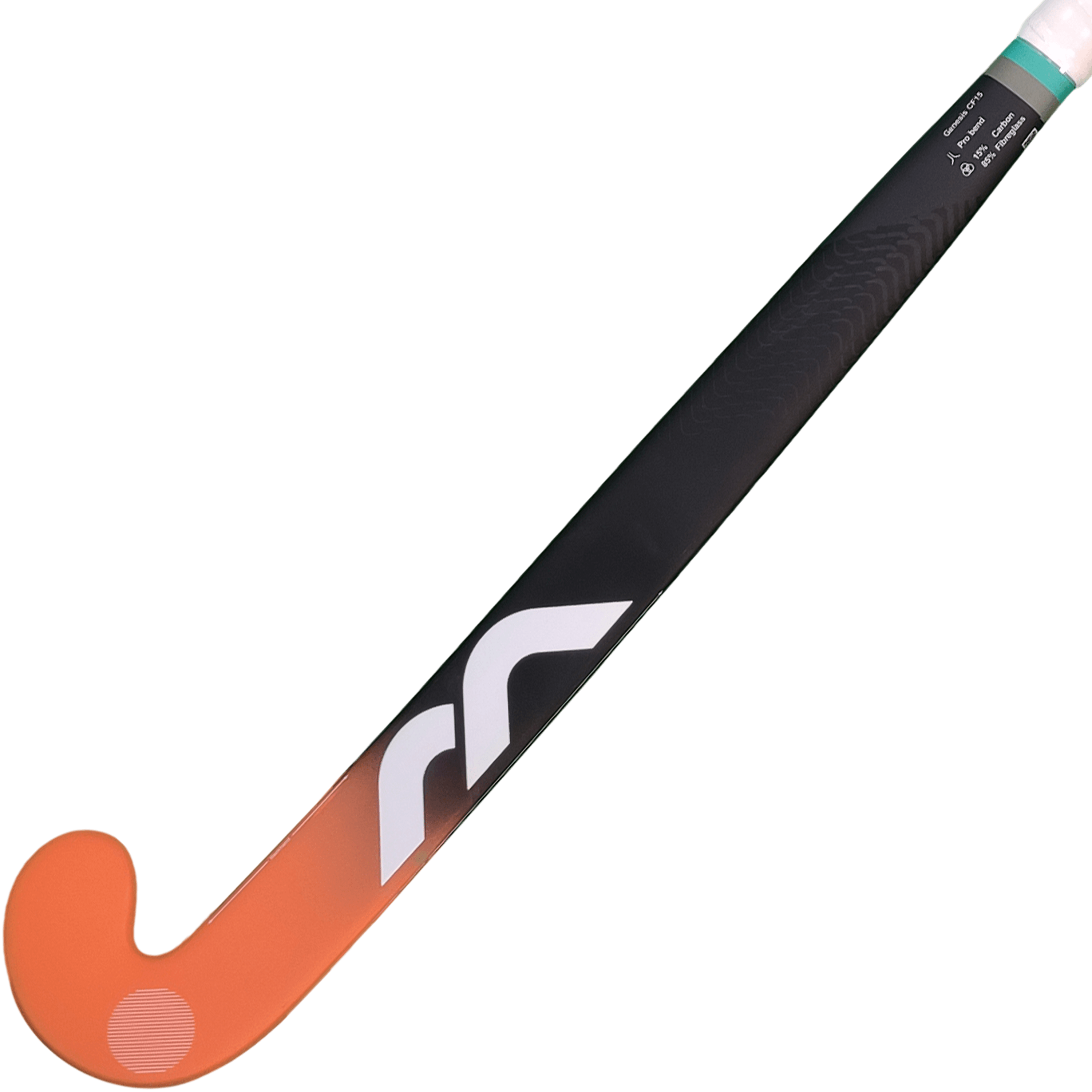 Mercian Hockey | Mercian Hockey Genesis CF15 Black/Orange Jr (2024) | Genesis CF15 Black/Orange Jr (2024) - 34" Light | Total Hockey