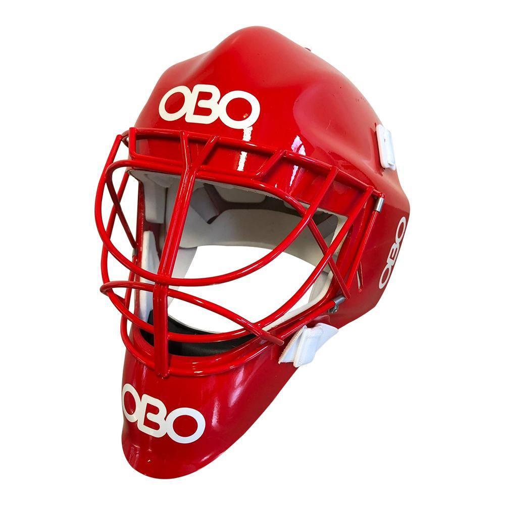 OBO | OBO FG Red Helmet | FG Red Helmet - Red / Medium | Total Hockey