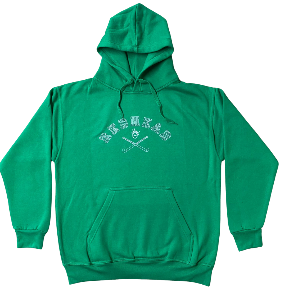 'Varsity' Hoody - Kelly Green