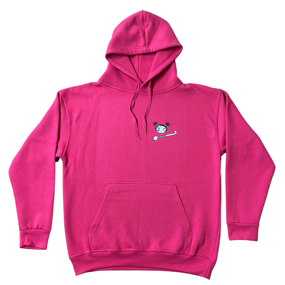 'Hockey Attitude' Hoody - Magenta