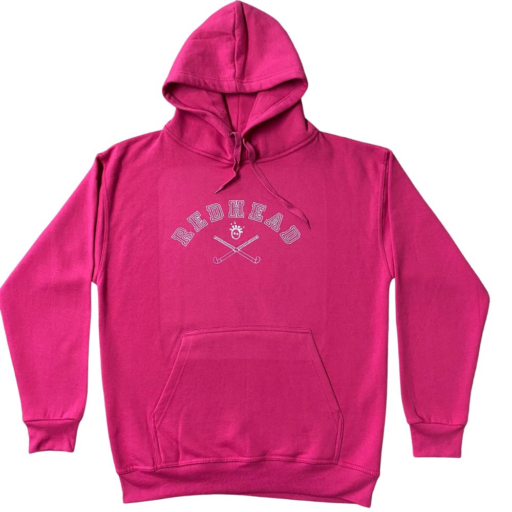 'Varsity' Hoody - Magenta