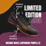 Mizuno | Mizuno Wave Leopardus Purple LE | Wave Leopardus Purple LE - EUR 36.5 | UK 4 | Total Hockey