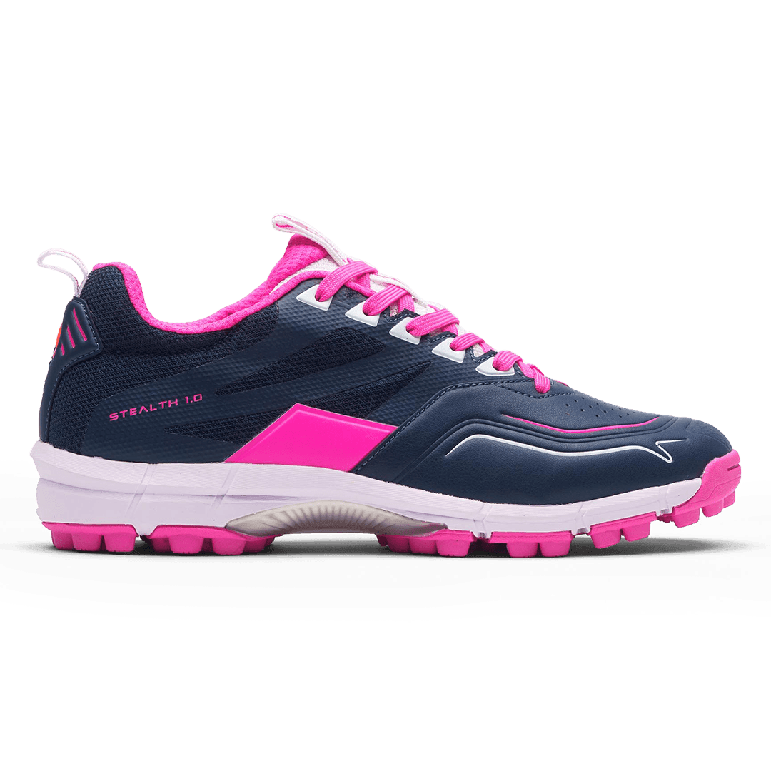 Grays | Grays Stealth 1.0 Navy/Pink Jr (2024) | Stealth 1.0 Navy/Pink Jr (2024) - EUR 35 | UK 2 | Total Hockey