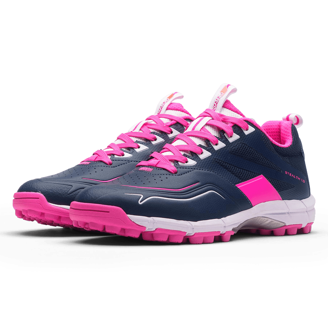 Grays | Grays Stealth 1.0 Navy/Pink Jr (2024) | Stealth 1.0 Navy/Pink Jr (2024) - EUR 35 | UK 2 | Total Hockey