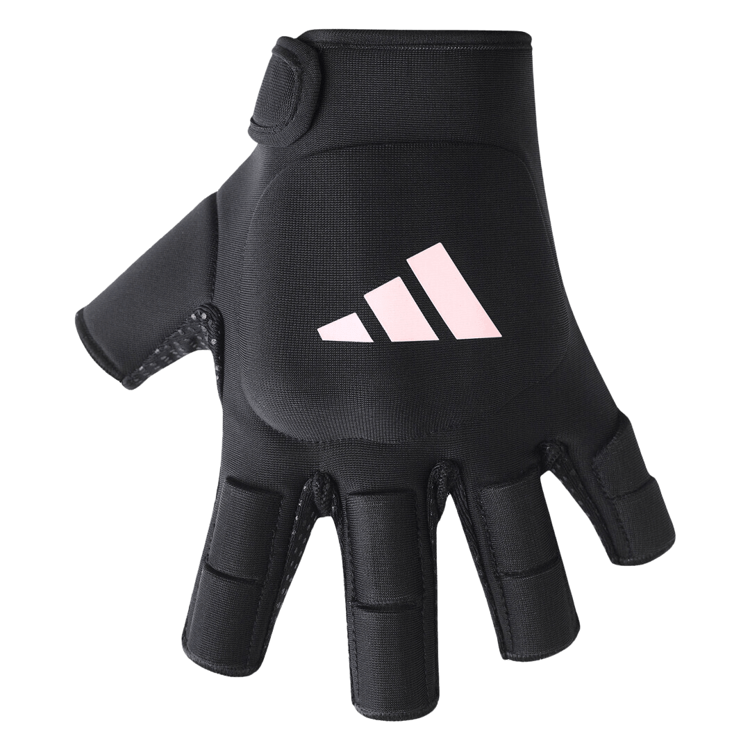 Adidas Hockey | Adidas Hockey HEY OD Glove Left Hand | HEY OD Glove Left Hand - Black/Pink / 2XSmall | Total Hockey