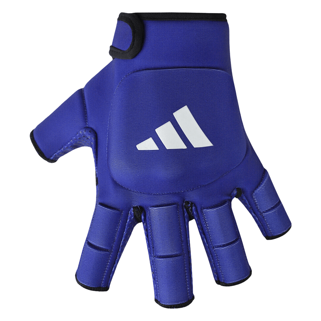 Adidas Hockey | Adidas Hockey HEY OD Glove Left Hand | HEY OD Glove Left Hand - Blue/White / 2XSmall | Total Hockey