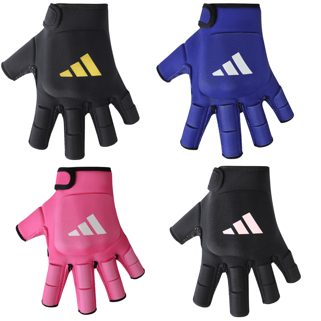 Adidas Hockey | Adidas Hockey HEY OD Glove Left Hand | HEY OD Glove Left Hand - Pink/White / 2XSmall | Total Hockey