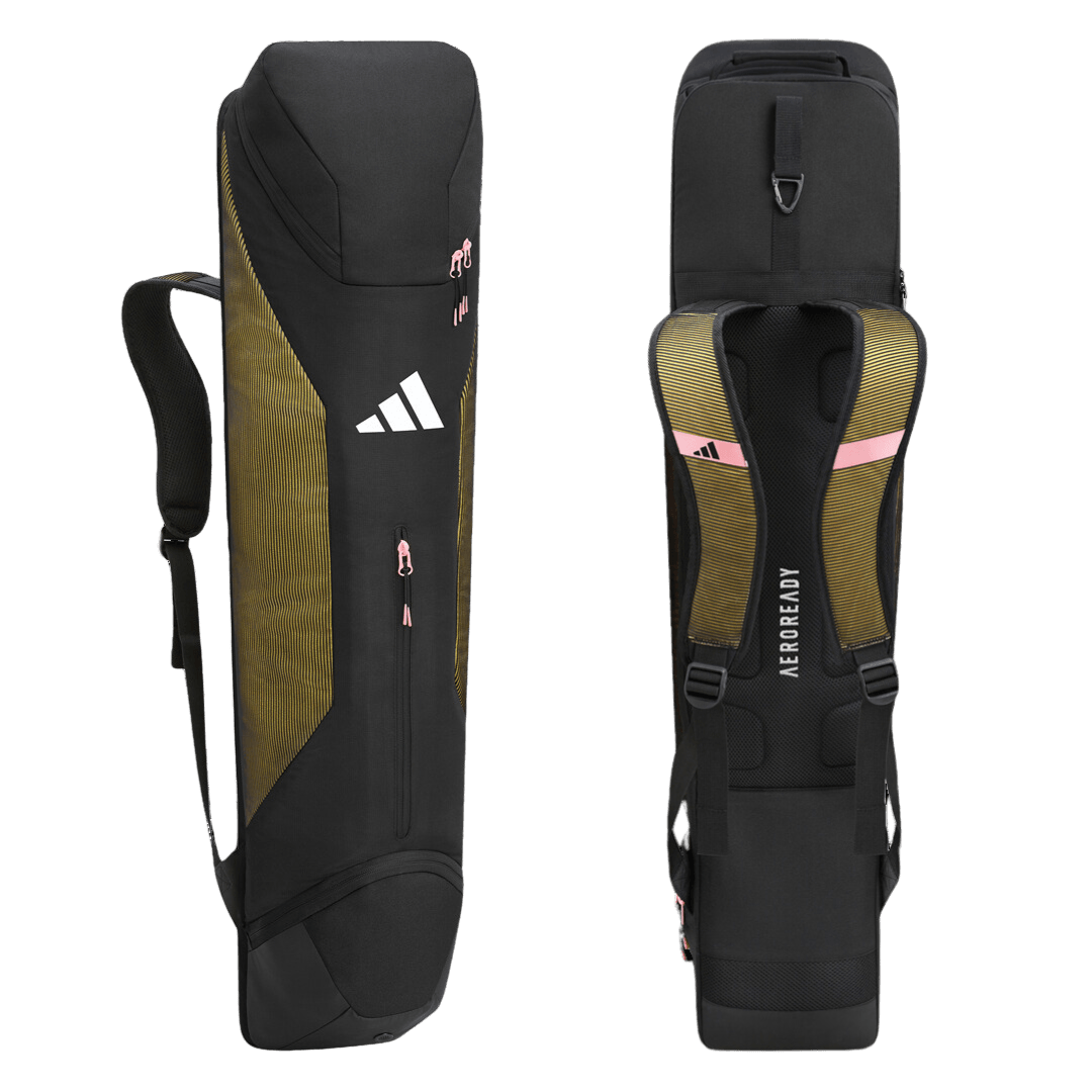 Adidas Hockey | Adidas Hockey X Symbolic .3 Stick Bag | X Symbolic .3 Stick Bag - Black/Gold | Total Hockey