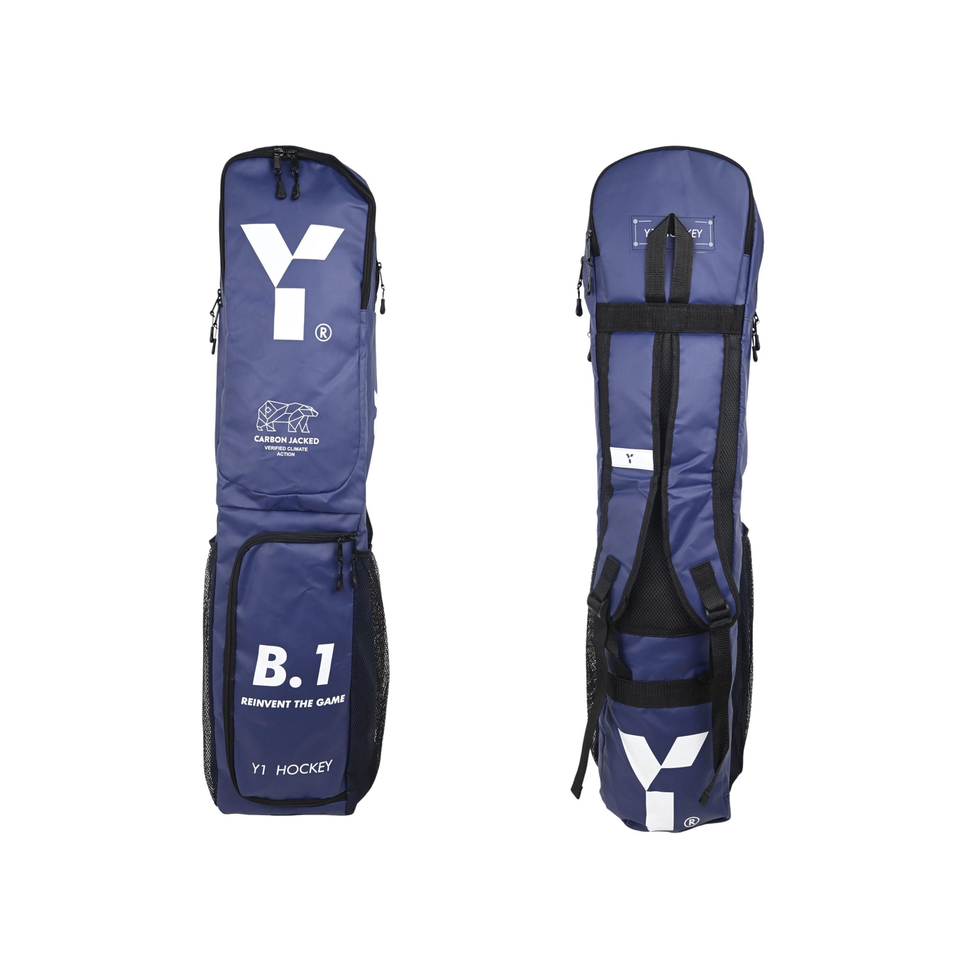 Young Ones | Young Ones B.1 Stickbag | B.1 Stickbag - Black/Orange | Total Hockey