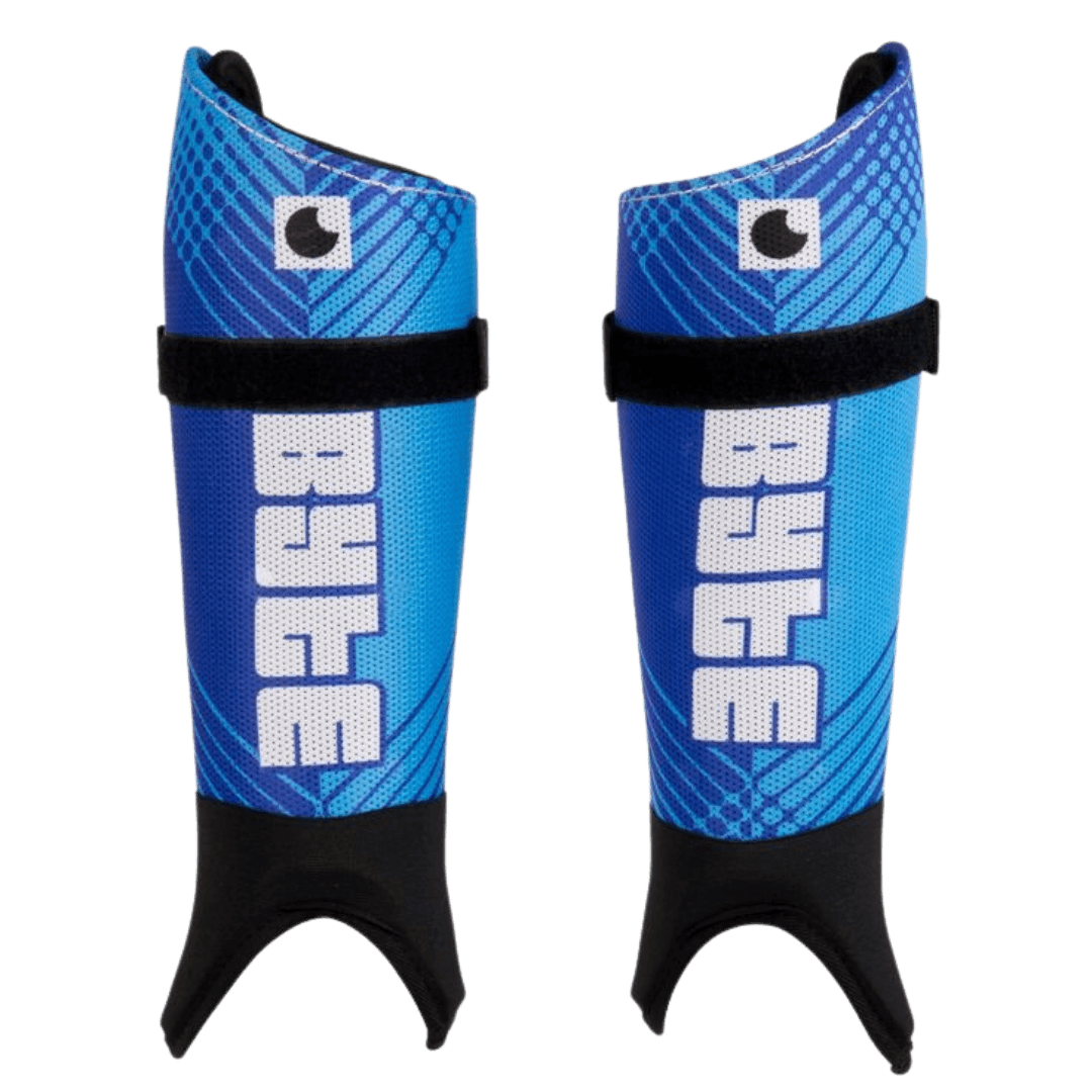 Byte | Byte AT Shin pads | AT Shin pads - Blue / Small | Total Hockey