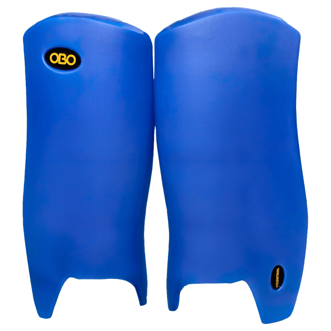 OBO | OBO HI CONTROL Leg guards Blue | HI CONTROL Leg guards Blue - Blue / Medium | Total Hockey