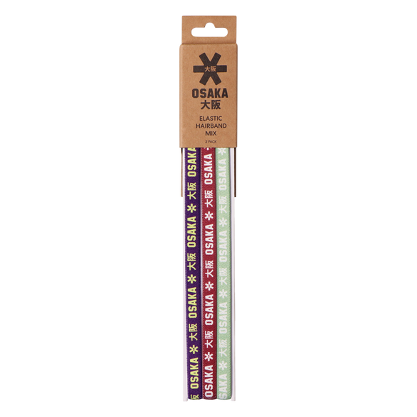 OSAKA Hockey | OSAKA Hockey Elastic Hairband Pack - Non Slip | Elastic Hairband Pack - Non Slip - Yang | Total Hockey