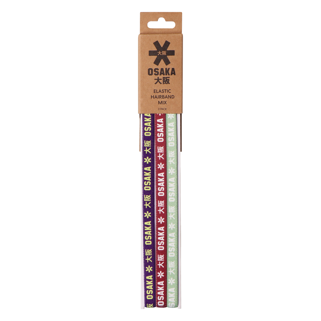 OSAKA Hockey | OSAKA Hockey Elastic Hairband Pack - Non Slip | Elastic Hairband Pack - Non Slip - Yang | Total Hockey
