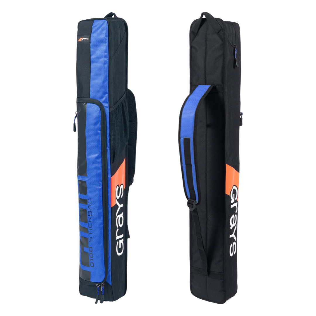 Grays | Grays G100 Kitbag | G100 Kitbag - Black/Blue | Total Hockey