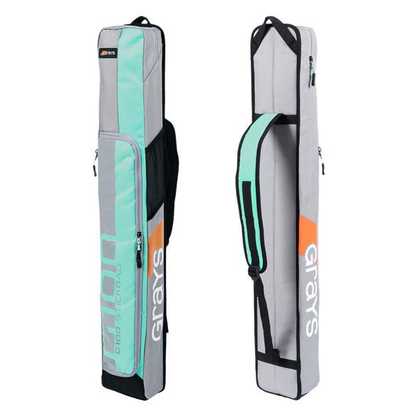 Grays | Grays G100 Kitbag | G100 Kitbag - Grey/Aqua | Total Hockey