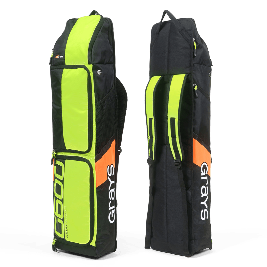 Grays | Grays G600 Kit bag | G600 Kit bag - Black/Flux Yellow | Total Hockey