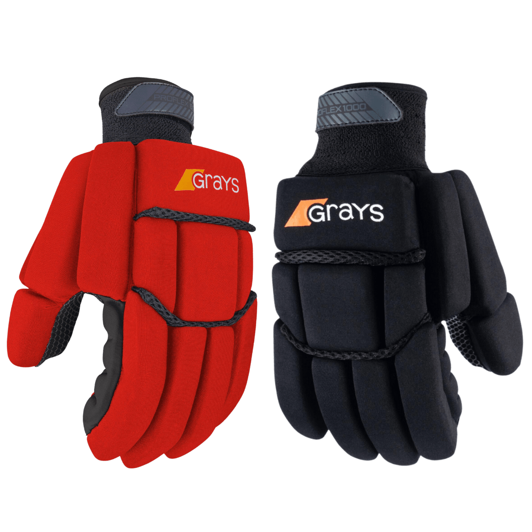 Grays | Grays Prof lex 1000 Glove Left Hand | Prof lex 1000 Glove Left Hand - Black / XSmall | Total Hockey