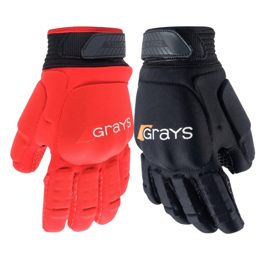 Grays | Grays Touch Pro Glove Right Hand | Touch Pro Glove Right Hand - Red / XSmall | Total Hockey