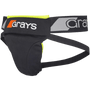 Grays | Grays Nitro Abdo Guard Men | Nitro Abdo Guard Men - Black/Yellow / One Size - Male | Total Hockey