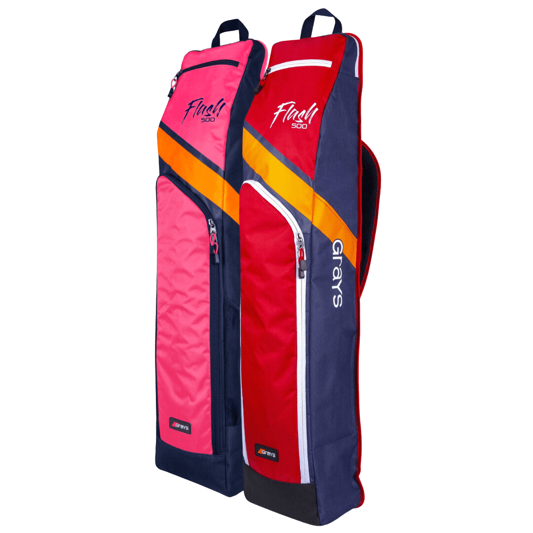 Grays | Grays Flash 500 Stick Bag | Flash 500 Stick Bag - Pink/Navy | Total Hockey